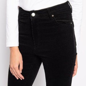 Calvin Klein: Black Corduroy Pants - Size 10